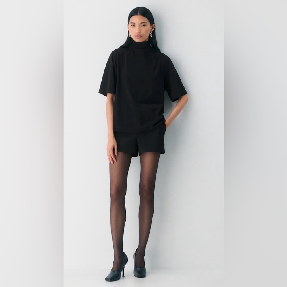 New with Tags ARTIZIA BABATON NEW AGENCY MINI SHORT | BLACK size 6